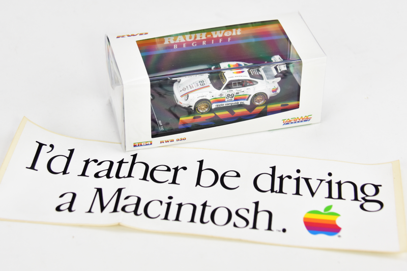 Illustration for article titled Works Wednesday: 1/64 Tarmac Works RWB 930 Apple Edition